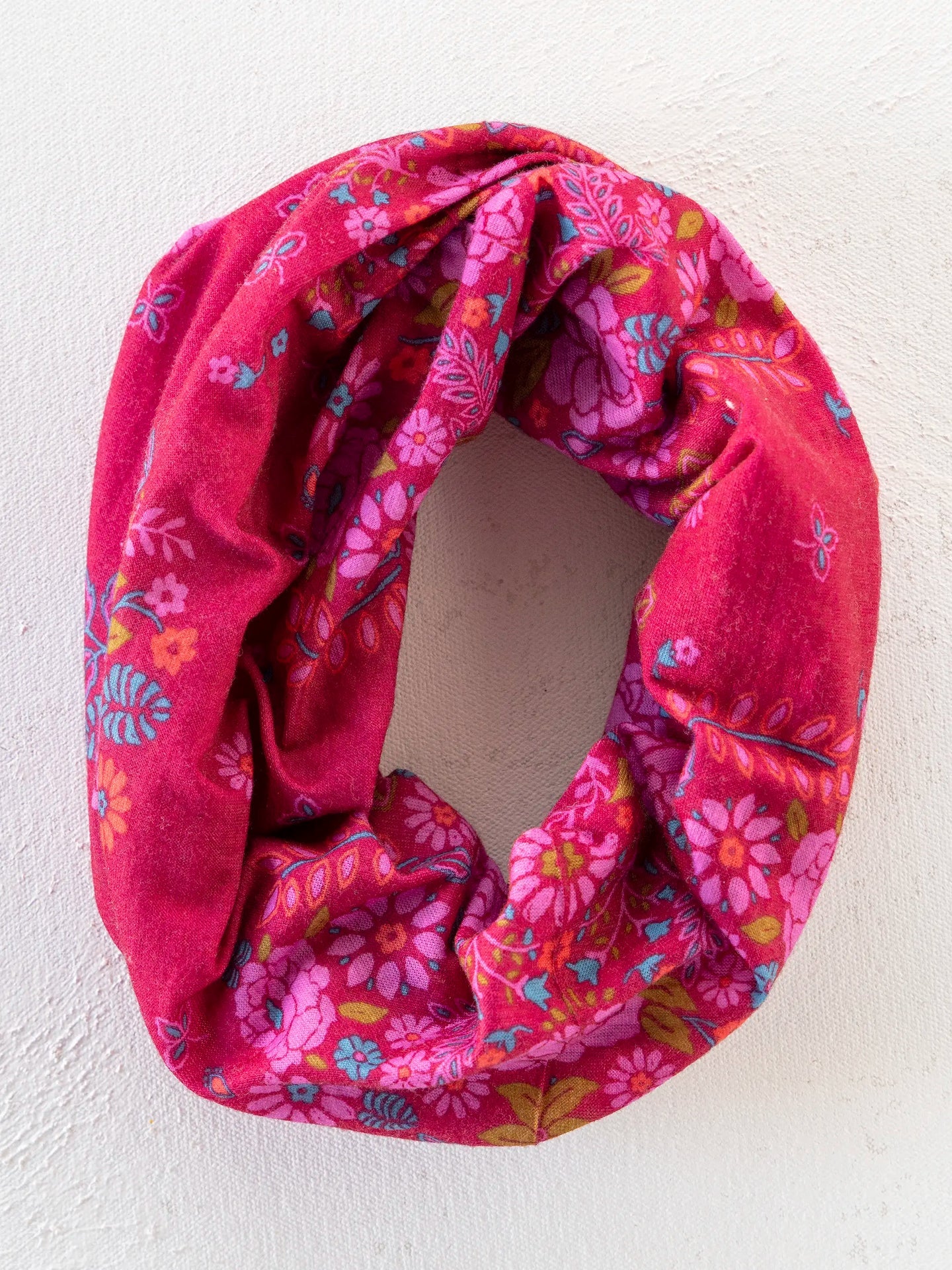 Natural Life Boho Bandeau - Merlot Floral Bandana - Lace and Grace Boutique