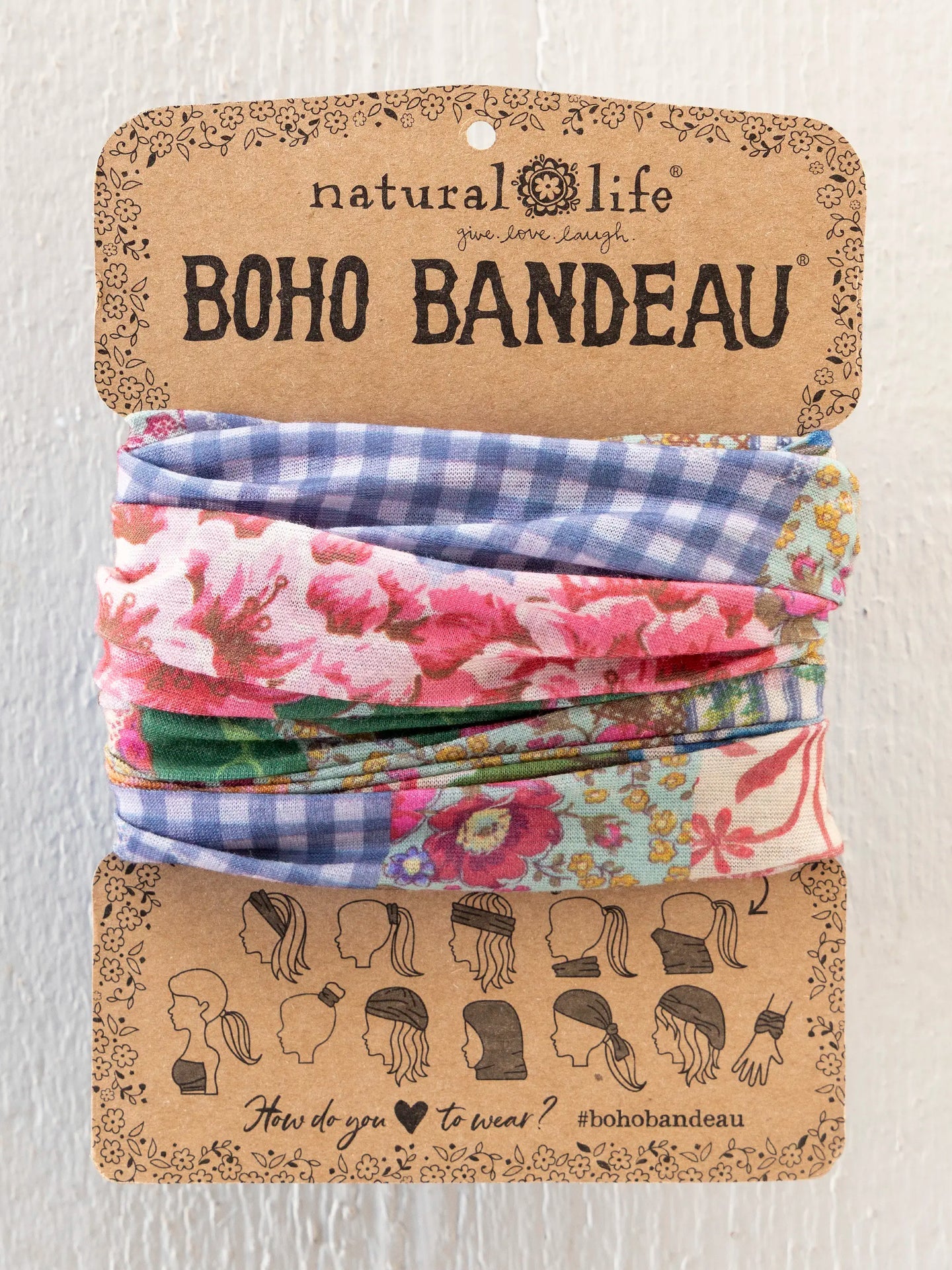 Natural Life Boho Bandeau - Vintage Treasure Pink - Lace and Grace Boutique