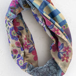 Natural Life Boho Bandeau - Gingham Floral Patchwork - Lace and Grace Boutique