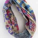 Natural Life Boho Bandeau - Gingham Floral Patchwork - Lace and Grace Boutique