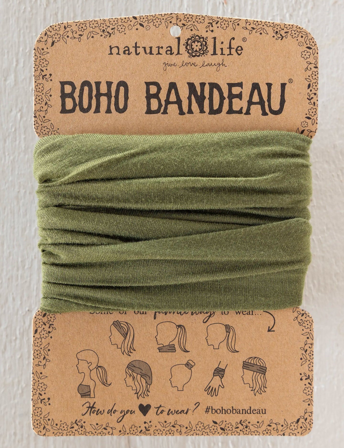 Natural Life Boho Bandeau - Olive - Lace and Grace Boutique