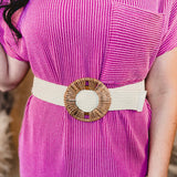 Wrapped In Sunshine Belt - Beige