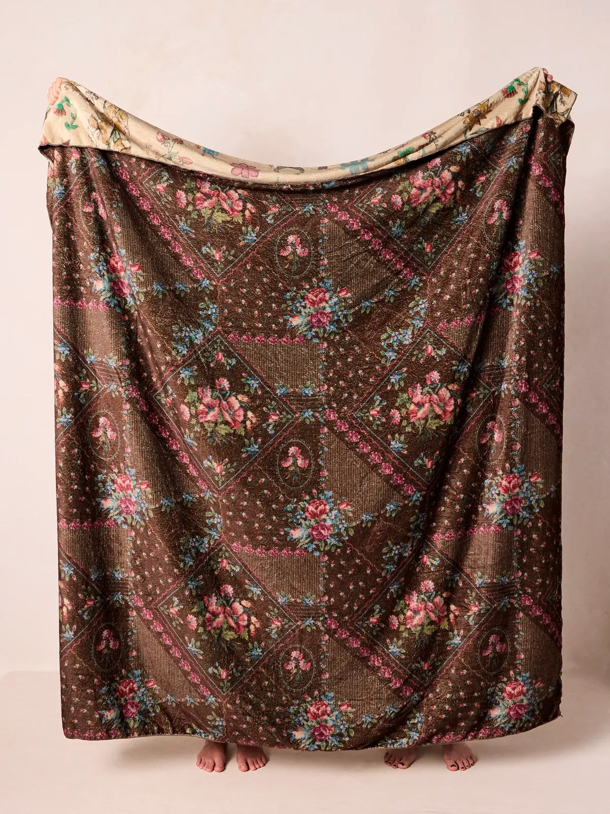 Natural Life XL Double-Sided Cozy Blanket - Farm Days - Lace and Grace Boutique