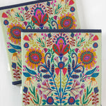 Natural Life Storage Cube - Cream Folk Flower - Lace and Grace Boutique