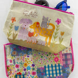 Natural Life Recycled Zipper Pouch - Have Tails