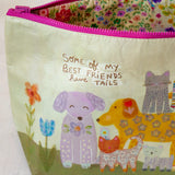 Natural Life Recycled Zipper Pouch - Have Tails