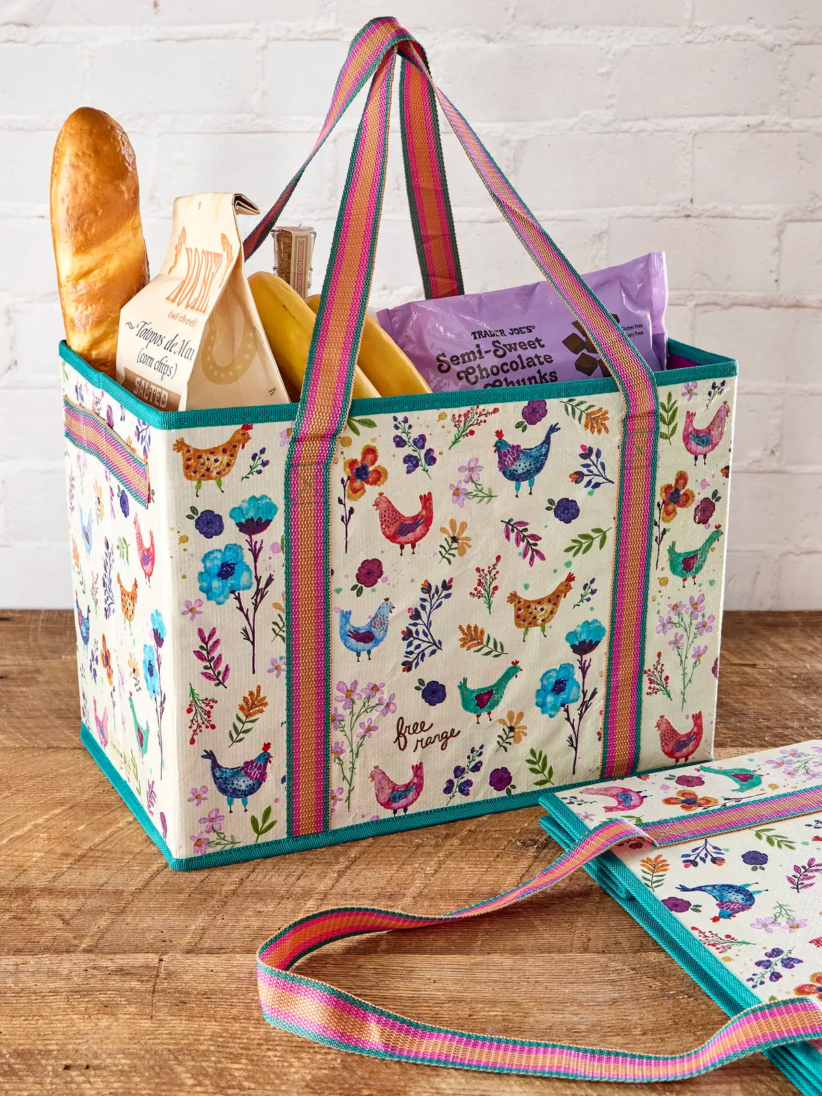 Natural Life Heavy Duty Grocery & Go Bags, Set of 2 - Free Range - Lace and Grace Boutique