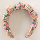 Natural Life Spa Headband - Vintage Garden Peach - Lace and Grace Boutique