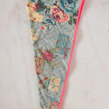Natural Life Microfiber Hair Towel Wrap - Flea Market Flora - Lace and Grace Boutique