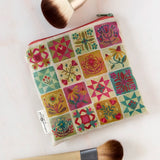 Natural Life Makeup Removing Cloths Set - Folk Quilt Patchwork Cream - Lace and Grace Boutique