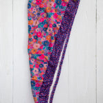 Hair Towel Wrap by Natural Life - Purple Floral - Lace and Grace Boutique