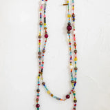 Natural Life Boho Beaded Necklace - Multicolor