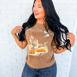 Simply Southern Marsh Calls Graphic Tee - Raw Hide - Lace and Grace Boutique
