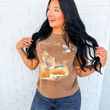 Simply Southern Marsh Calls Graphic Tee - Raw Hide - Lace and Grace Boutique