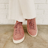 Birkenstock Bend Low Sneaker - Pink Clay/Oyster - Lace and Grace Boutique