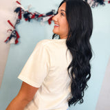 Simply Southern Red, White, & Hot Dogs Tee - Bone - Lace and Grace Boutique