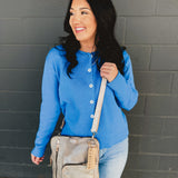 BedStu Aiken Crossbody Bag - Icicle Rustic Nectar Lux