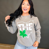 THE Ohio State Fleece Crewneck Sweatshirt - Grey