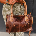 BedStu Rockababy Bag - Teak Oats Rustic - Lace and Grace Boutique