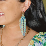 In My Favor Beaded Tassel Earrings - Lace and Grace Boutique