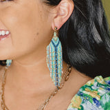 In My Favor Beaded Tassel Earrings - Lace and Grace Boutique