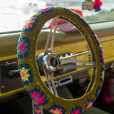 Natural Life Crochet Steering Wheel Cover