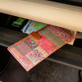 Natural Life Car Document Holder - Pink Watercolor - Lace and Grace Boutique
