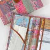 Natural Life Car Document Holder - Pink Watercolor - Lace and Grace Boutique