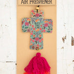Natural Life Car Air Freshener - Bless This Car - Lace and Grace Boutique