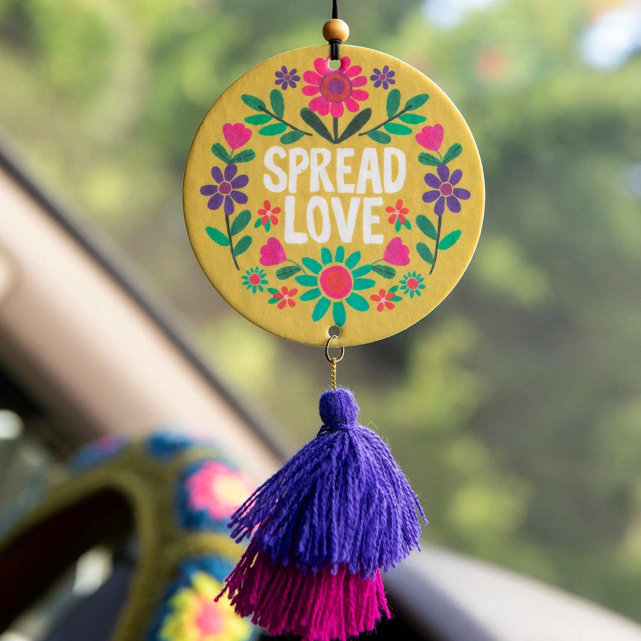 Natural Life Car Air Freshener - Spread Love - Lace and Grace Boutique