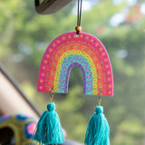 Natural Life Car Air Freshener - Rainbow