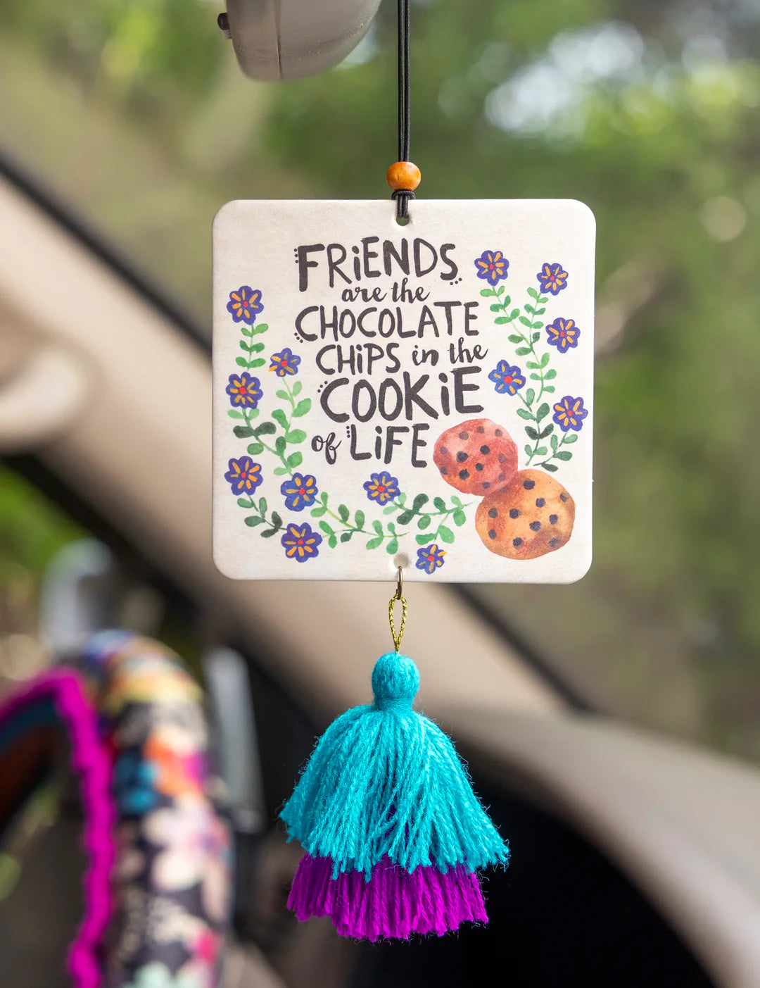 Natural Life Car Air Freshener - Chocolate Chips - Lace and Grace Boutique