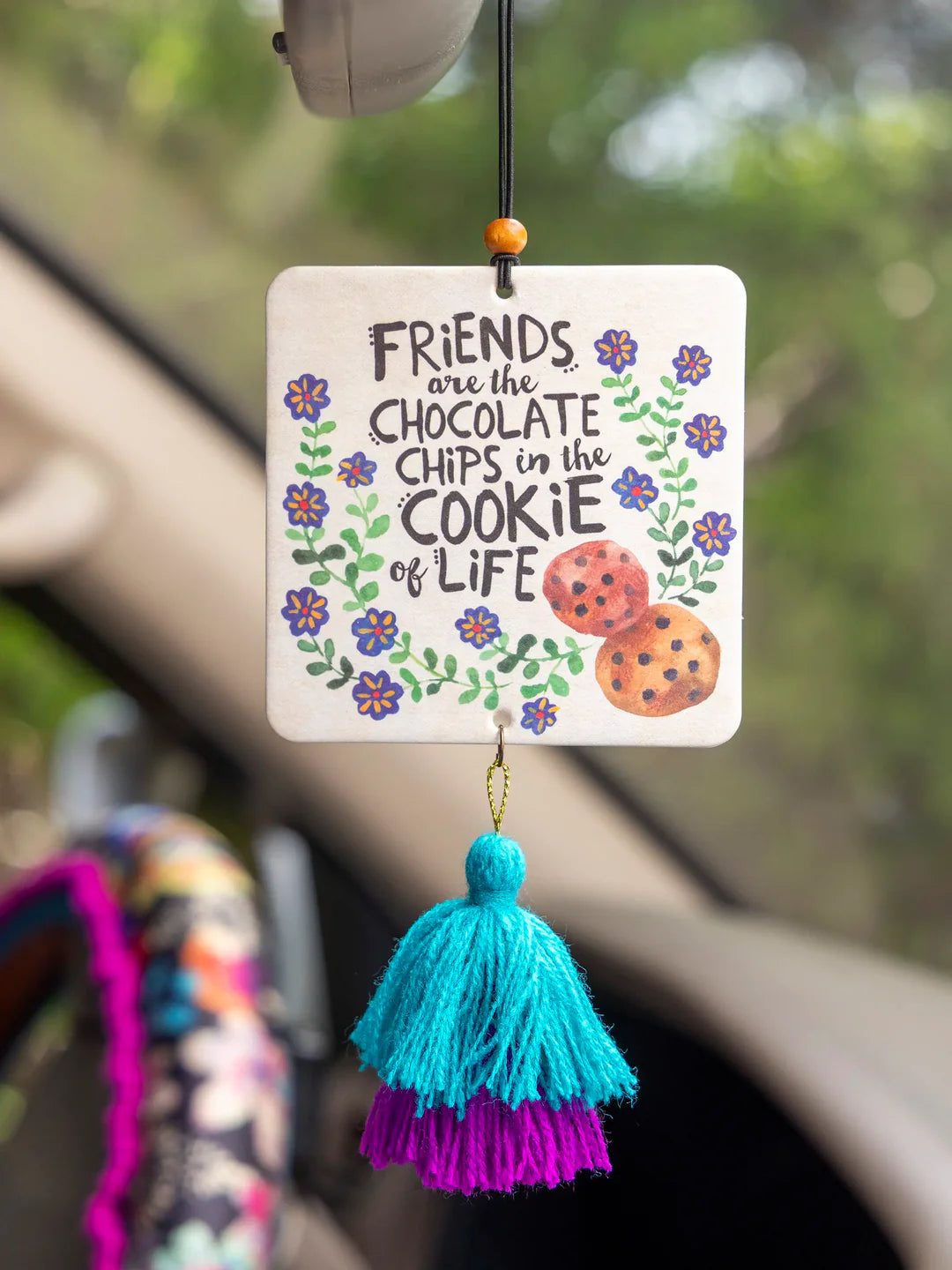 Natural Life Car Air Freshener - Chocolate Chips - Lace and Grace Boutique