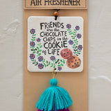 Natural Life Car Air Freshener - Chocolate Chips - Lace and Grace Boutique