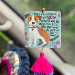 Natural Life Car Air Freshener - Lesson From Your Dog - Lace and Grace Boutique