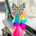 Natural Life Car Air Freshener - Cream Butterfly - Lace and Grace Boutique