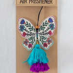 Natural Life Car Air Freshener - Cream Butterfly - Lace and Grace Boutique