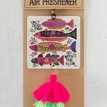 Natural Life Car Air Freshener - Go With The Flow - Lace and Grace Boutique