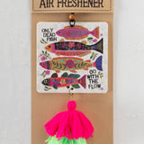 Natural Life Car Air Freshener - Go With The Flow - Lace and Grace Boutique