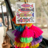 Natural Life Car Air Freshener - Go With The Flow - Lace and Grace Boutique