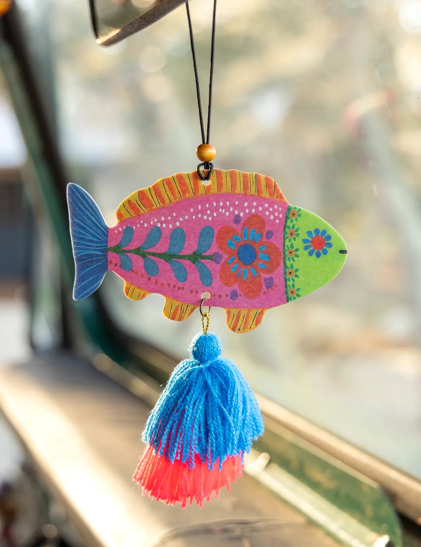 Natural Life Car Air Freshener - Fish - Lace and Grace Boutique