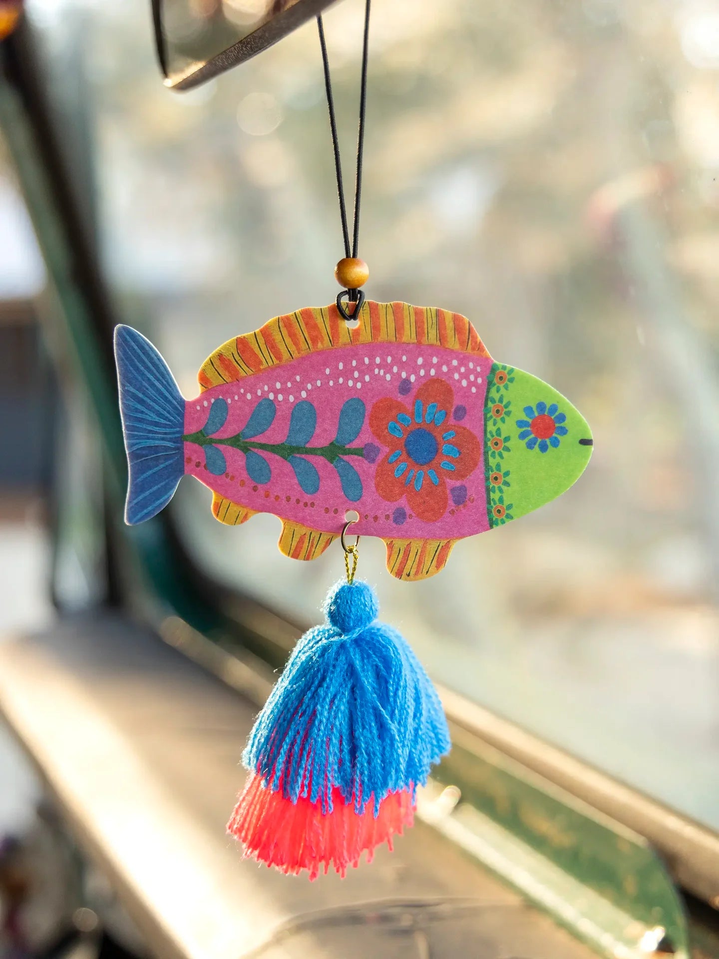 Natural Life Car Air Freshener - Fish - Lace and Grace Boutique