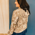 Woodland Camo French Terry Hoodie - Lace and Grace Boutique