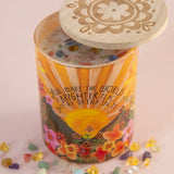 Natural Life Gemstone Candle - Make World Brighter