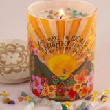 Natural Life Gemstone Candle - Make World Brighter
