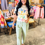 I've Got Sunshine Graphic Tee - Ivory - Lace and Grace Boutique