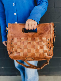 Bedstu Orchid Crossbody Bag - Tan Oats Rustic - Lace and Grace Boutique