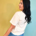 Home Runs & Hot Dogs Graphic Tee - Ivory - Lace and Grace Boutique