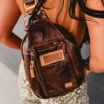 BedStu Beau Sing Backpack - Teak Oats Rustic - Lace and Grace Boutique