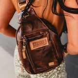 BedStu Beau Sing Backpack - Teak Oats Rustic - Lace and Grace Boutique